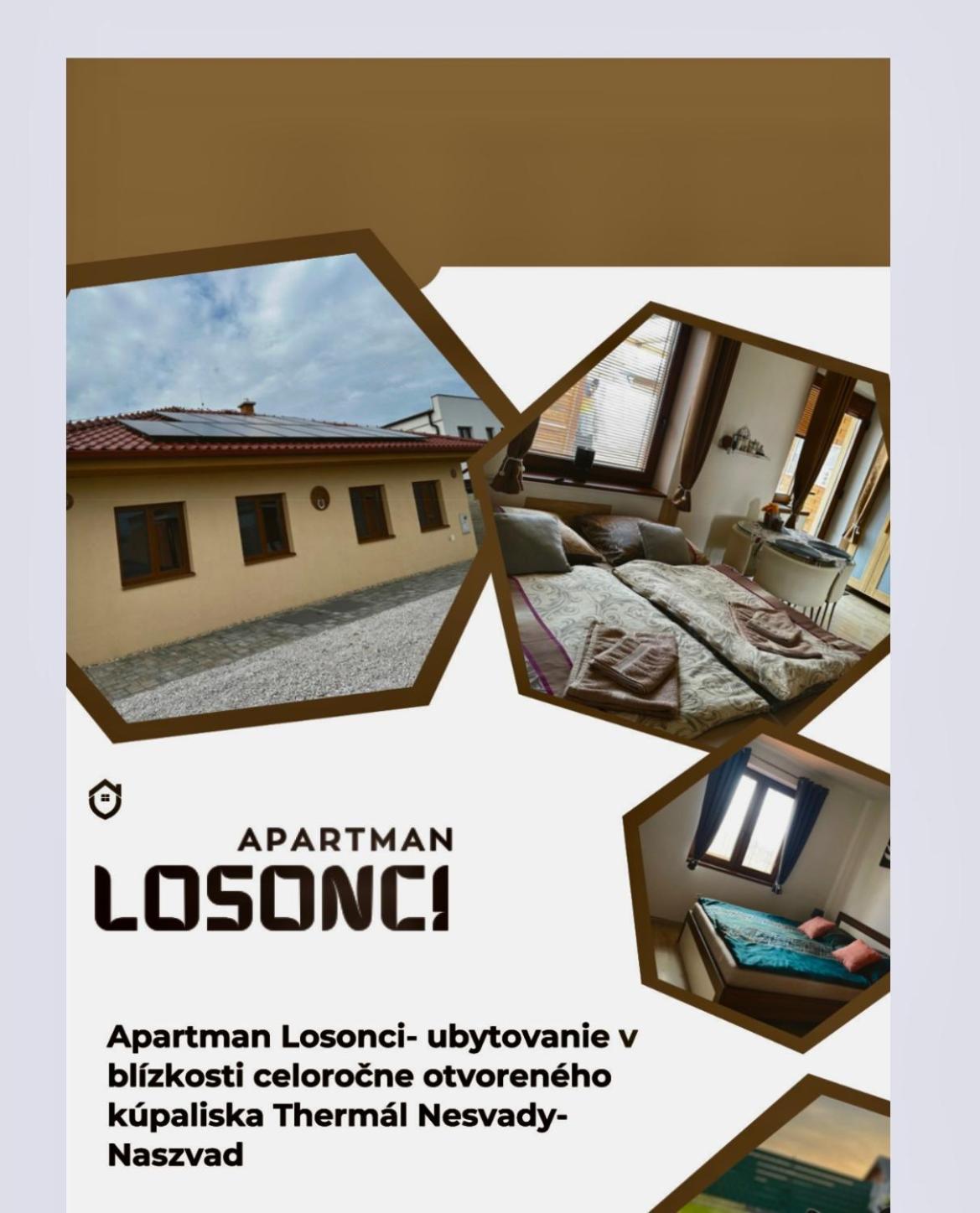 Apartmán LOSONCI pre 2 osoby Nesvady Exterior foto